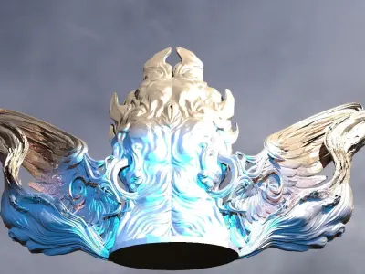 Void Wraith wings 2 3D model