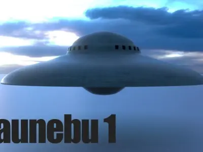 Haunebu 1 ufo 3D model