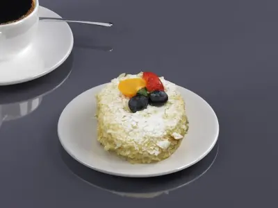 Dessert 0006 3D model