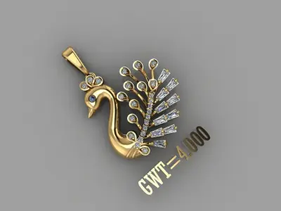 FASION  PENDANT 3D model