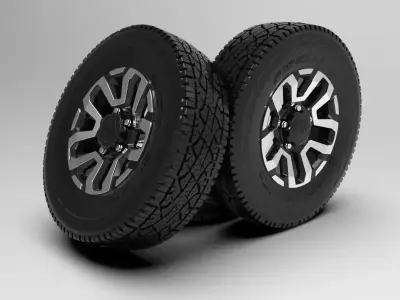 Toyota Land Cruiser 2025 Wheel-Rim 3D model