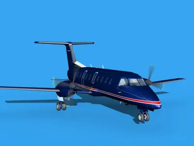 Embraer EMB120 Corporate 3 3D model