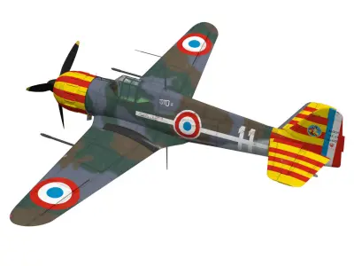 bloch MB152 3D model