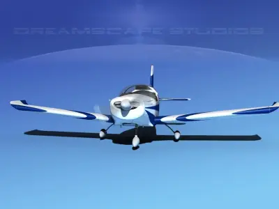 Zlin Z 242 V06 3D model