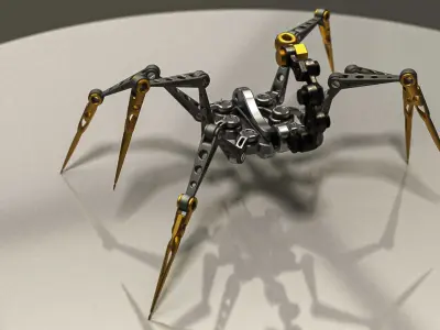 Arachnoid Mecha 3D model