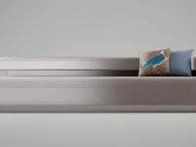 Sofa With Pillows Free 3D model purchase