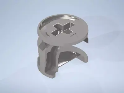 IKEA Cam Lock Nut 113434 3D model