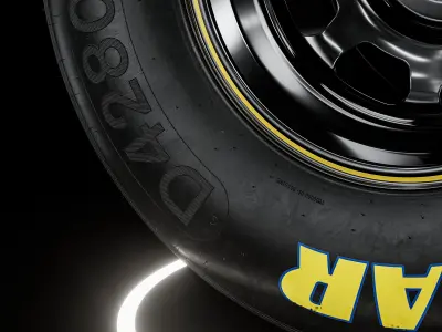 GoodYear Eagle D4280 27 5 x 12 3D model