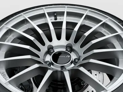 Enkei RS05RR automotive -RIM ONLY- 3D model