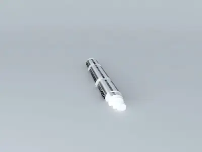 Airbus A330-300 Interior Free 3D model