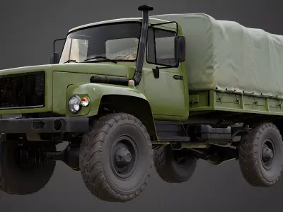 Military Truck  3D model