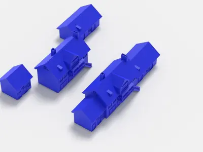Historic millers house Gdanski Danzig 3D print model