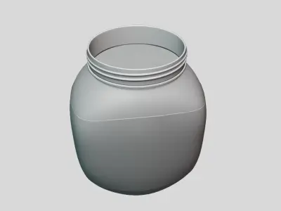 chocolate bottle Free 3D model