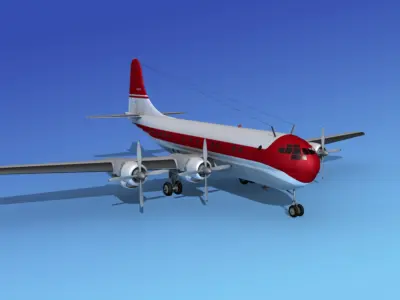 Boeing 377 Corporate 1 3D model