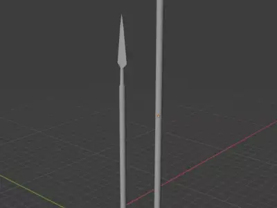 Mandalorian Beskar Spear 3D print model