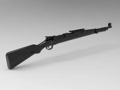 Karabiner 98k Sniper 3D model