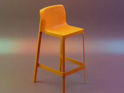 Pub Chair 3D model