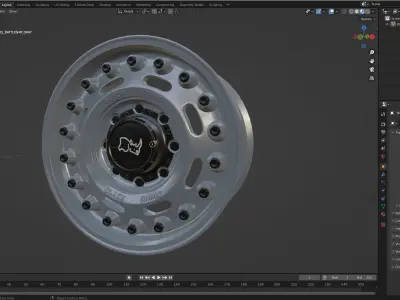 Black Rhino AXEL Battleship Gray 3D model