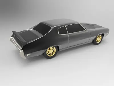 Buick gsx 455 Free 3D model