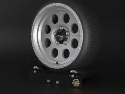 Pro Comp S45 Low-poly 3D model