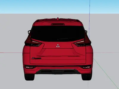 2018 mitsubishi xpander ultimate 3D model