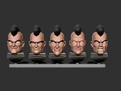 marine warfaces and warface generator 3D print model