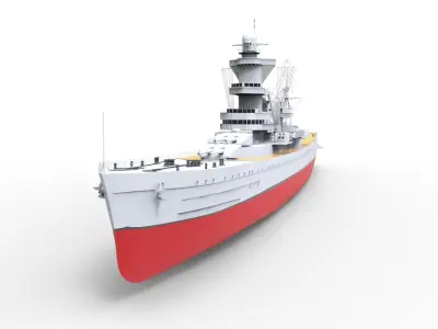 French Algeria 3D model