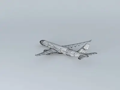 SkyFoam Airways Airbus A330 343X Free 3D model