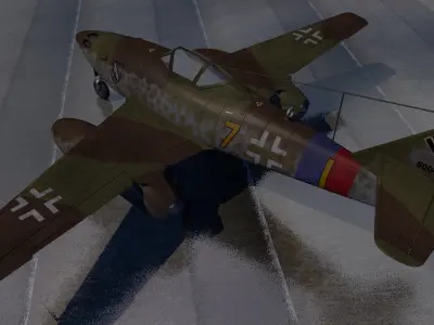 Messerschmitt Me-262 A-1 Schwalbe 3D model