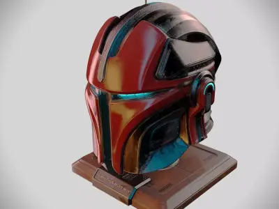 Mandalorian Helmet 3D model