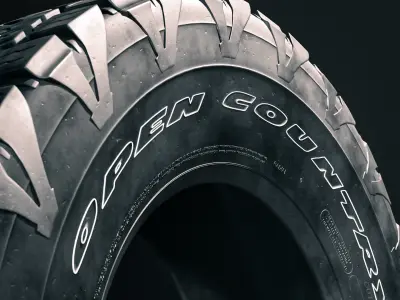 Toyo All Terrain off road tire 3D model