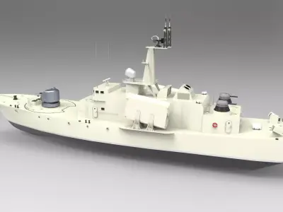 Tarantul class corvette  3D model
