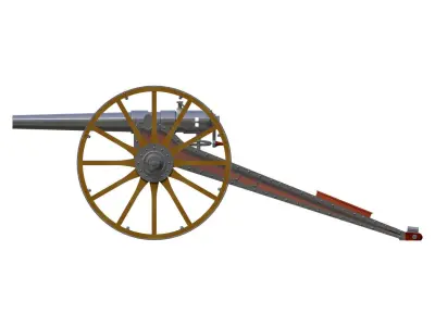 Armstrong gun 3D model