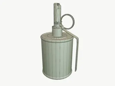 Grenade RG-42 Low-poly 3D model