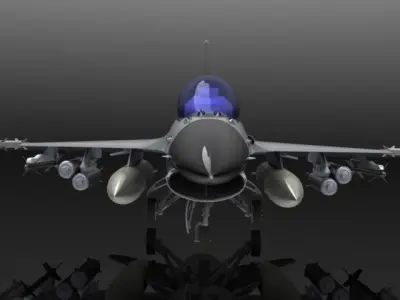Falcon-f-16 Variant 3D model