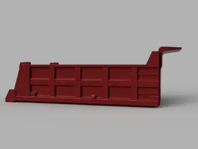 Industrial dump parts 3D model
