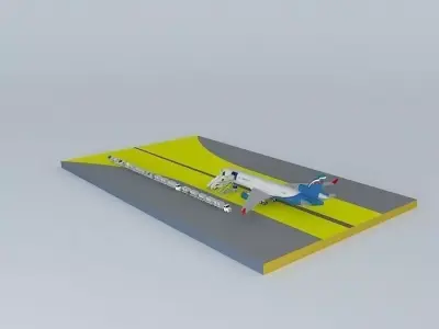 Aeroflot MD11 Free 3D model