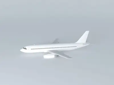 Template - Dassault Mercure 100 v1 5 Free 3D model