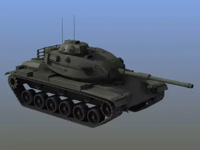 M60A3 Tank 3D model