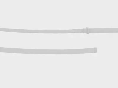 Samuray samurai sword 3D model
