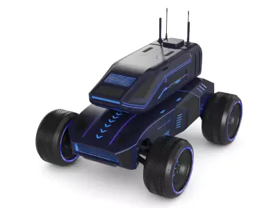 Support UGV 3D model
