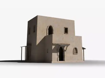 Arab x39 Low-poly 3D model