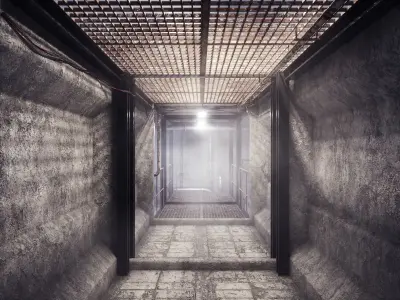 Sewers Modular Setup Low-poly 3D model