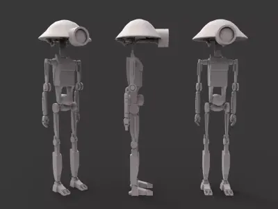 Pit Droid 3D model purchase