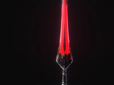 Darkjelly Sword Free low-poly 3D model