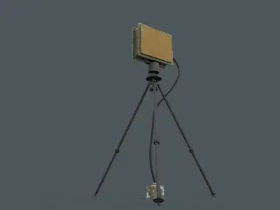 Radar BS-903 China Army Low-poly 3D model