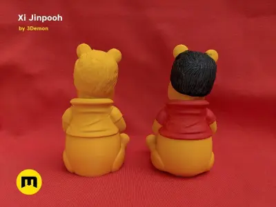 Xi Jinpooh Commercial License 3D print model