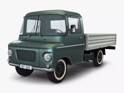 Generic Retro Light Duty Truck M 1 3D model