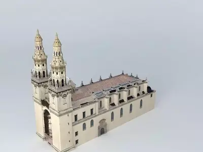 Cocathedral of Santa María de la Redonda Free 3D model