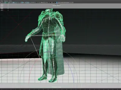 Armor Full Set - Rigged UE5 Low-poly 3D model